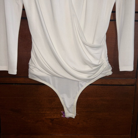 NWT! Two Bebe Chain Keyhole Bodysuits - Picture 12 of 16